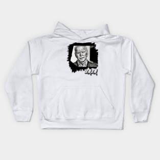 Joe Biden 2020 artistic shirts and designs. Kids Hoodie